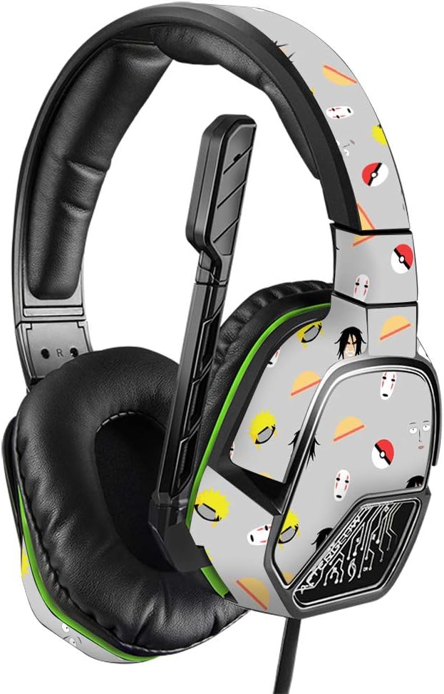 MightySkins Skin Compatible with PDP Xbox One Afterglow LVL 3 Headset - Anime Fan | Protective, Durable, and Unique Vinyl Decal wrap Cover | Easy to Apply, Remove, and Change Styles | Made in The USA