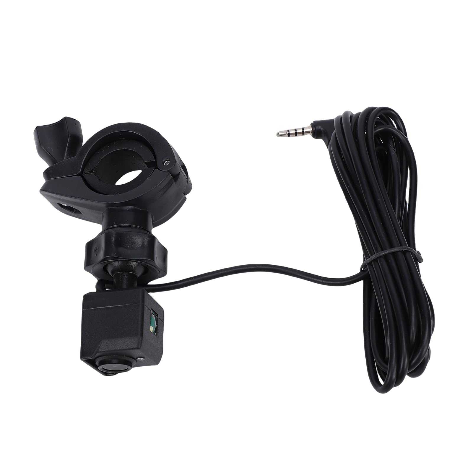 Shkalacar Rowerowy system kamery cofania, 5-calowy monitor HD 1080p z ochroną przed słońcem, szeroki kąt widzenia 110 stopni, widoczność w nocy, obrót o 360 stopni, do rowerów górskich i wyścigowych