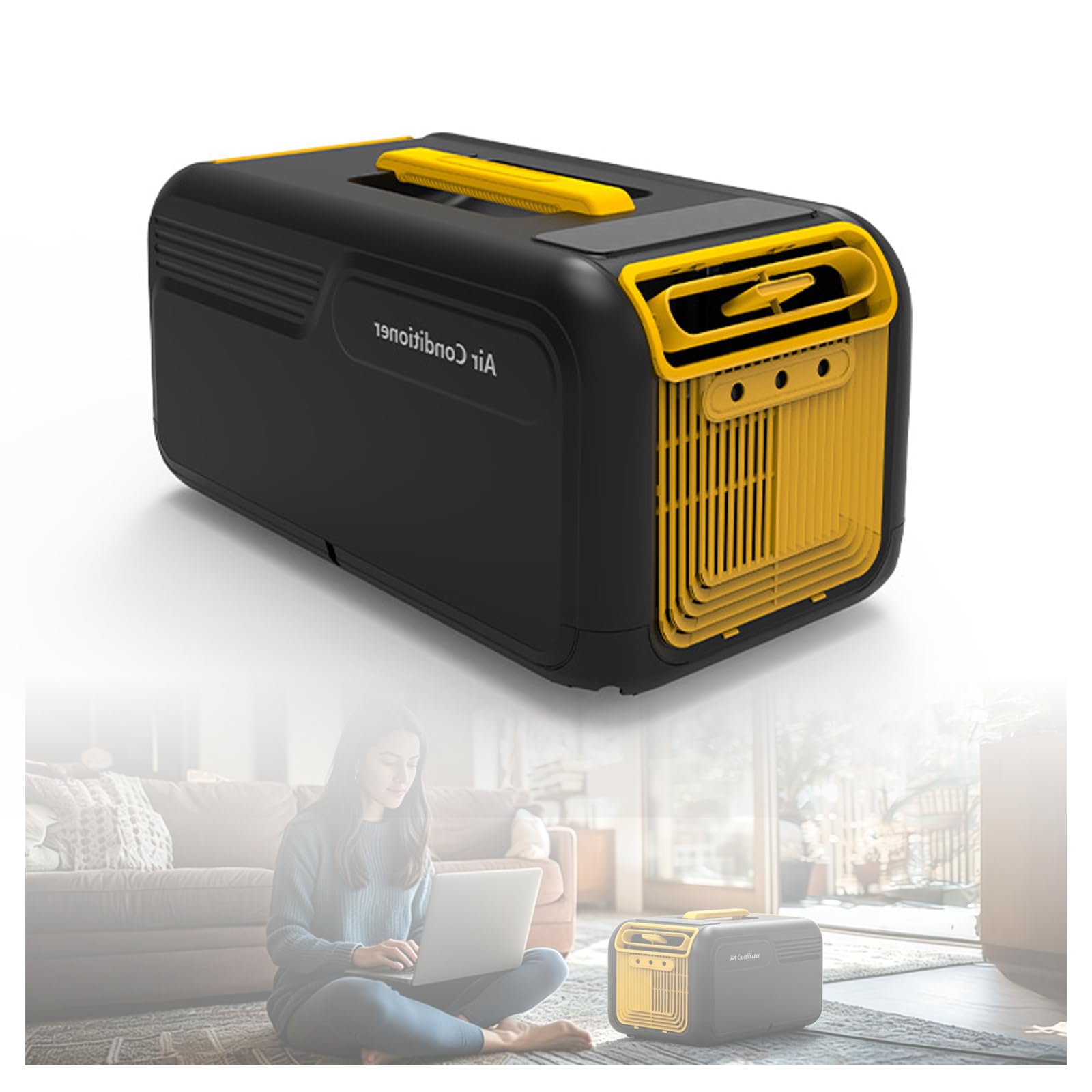 ZHENYUWANG New compact portable air conditioner 220V