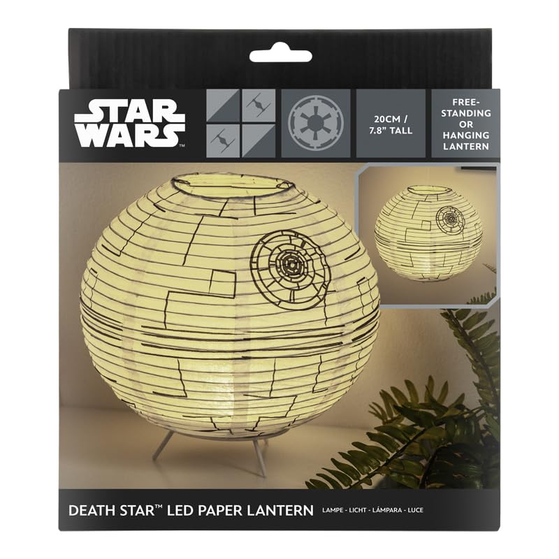Star Wars Death Star Laterne Schreibtischlampe - Offiziell...
