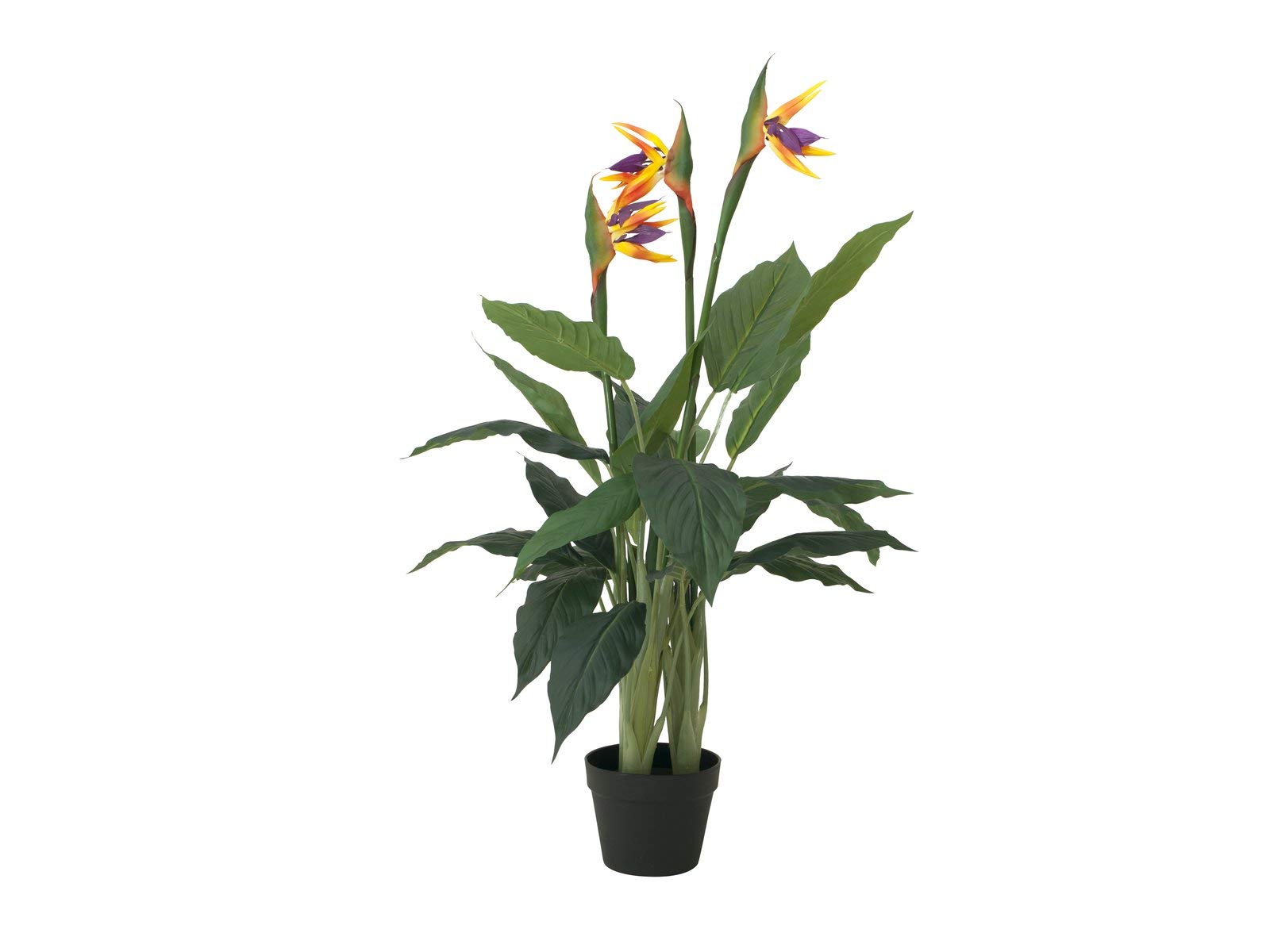 Plante artificielle oiseau du paradis de 90cm haute fidélité