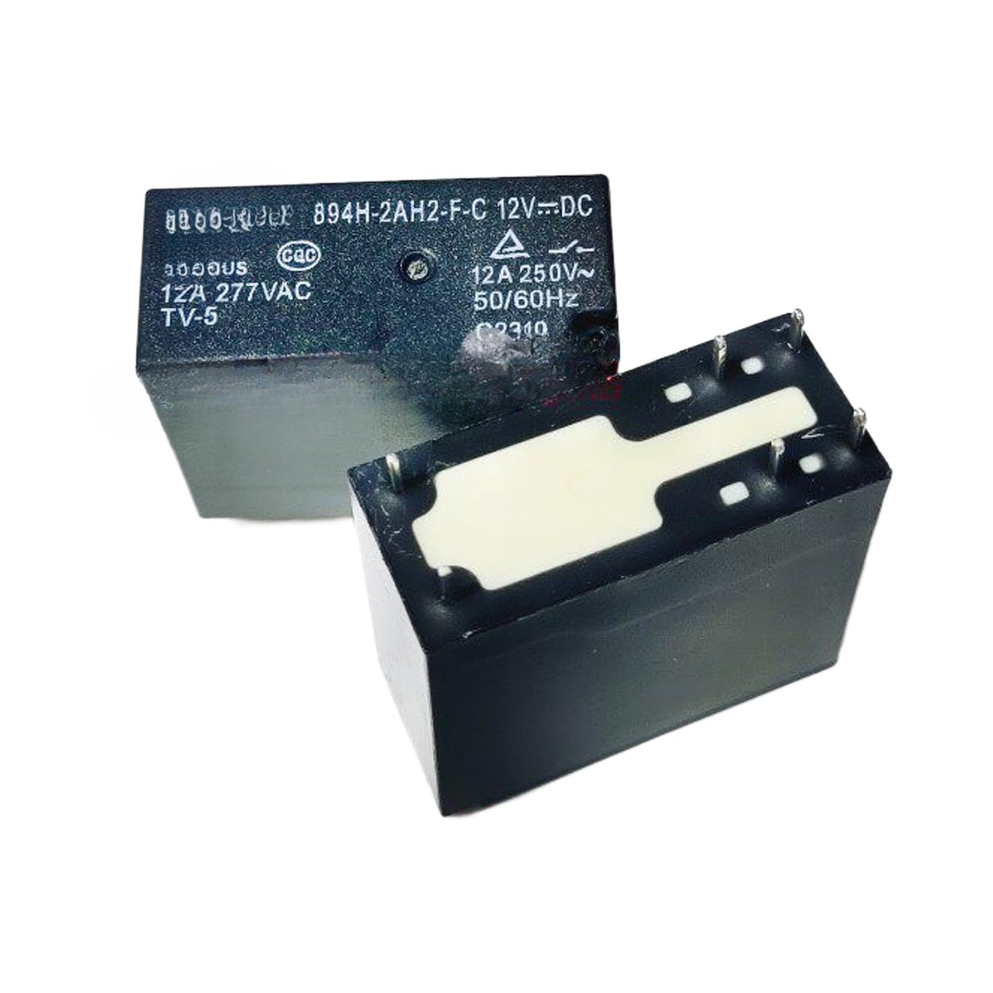 894H-2AH2-FC 12VDC 6-pin Two Sets of Normally Open 12A Relay(894H-2AH1-F-C 12VDC)
