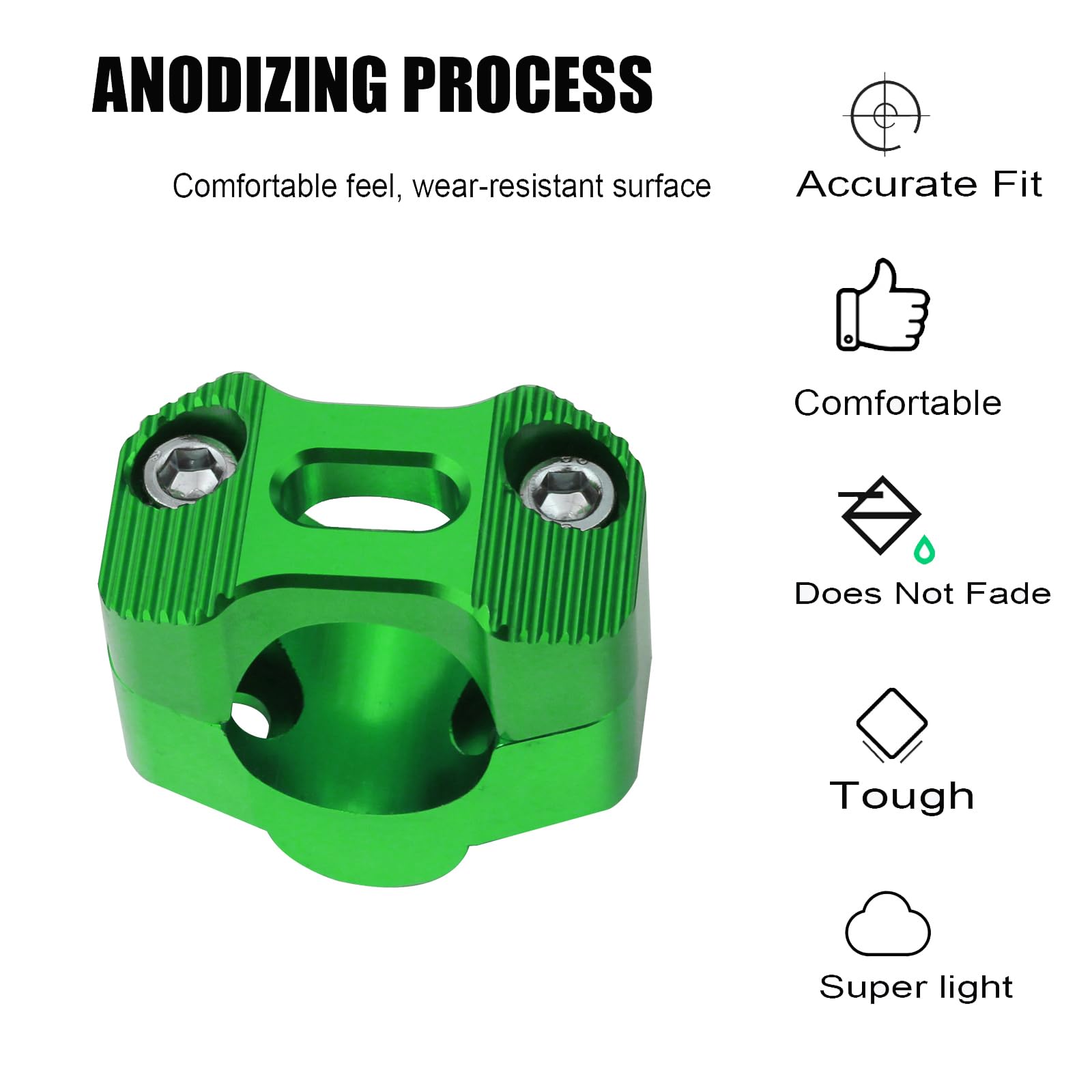 Universal Motorcycle 7/8" 1 1/8" 22MM 28MM CNC Aluminum Handlebar