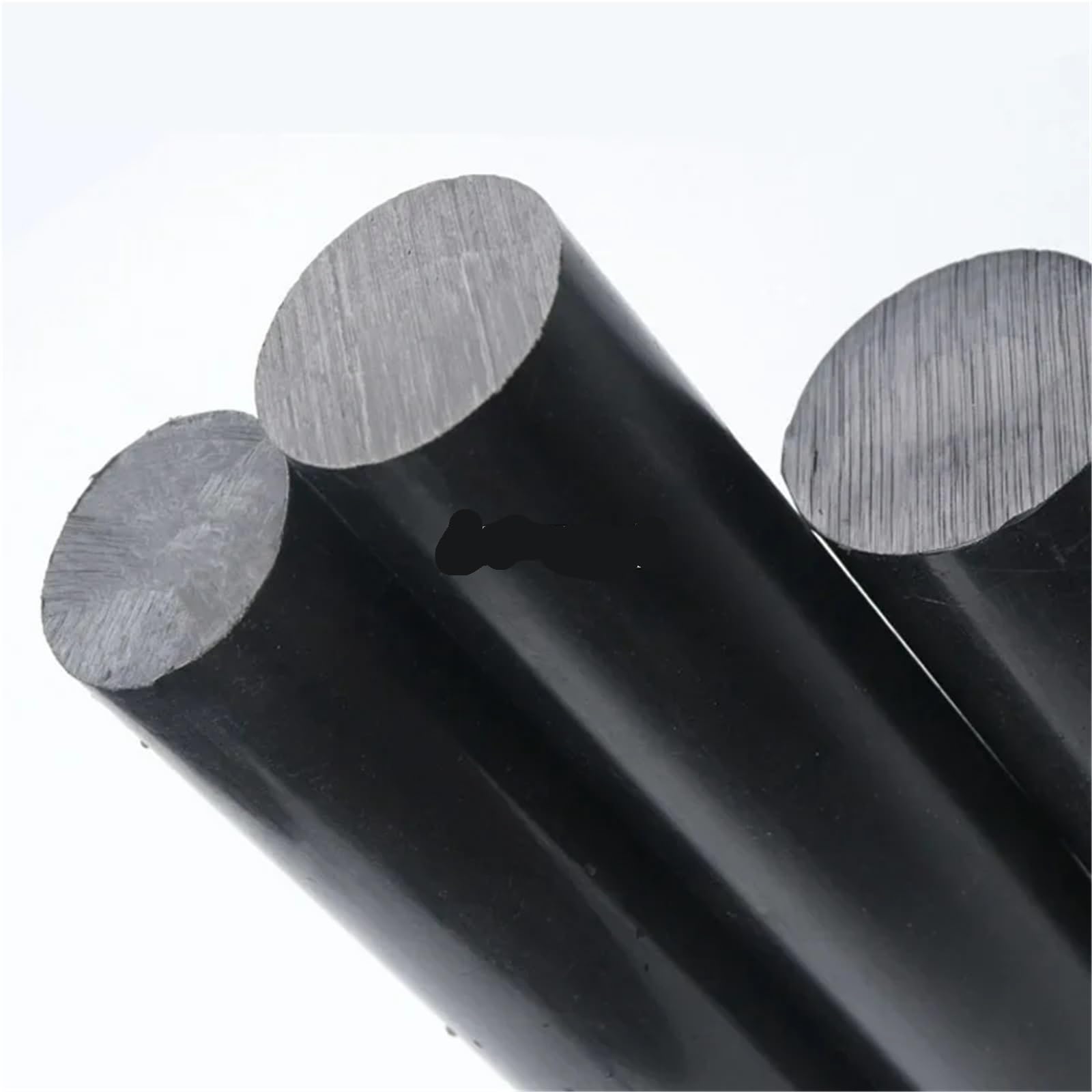 Hgcoeyr 35Mm 1Pc Nylon Drift Punch Rod, Nylon Rods Black Pa6 Round Solid Plastic Rod 3-120Mm 500Mm(35Mm 1Pc)