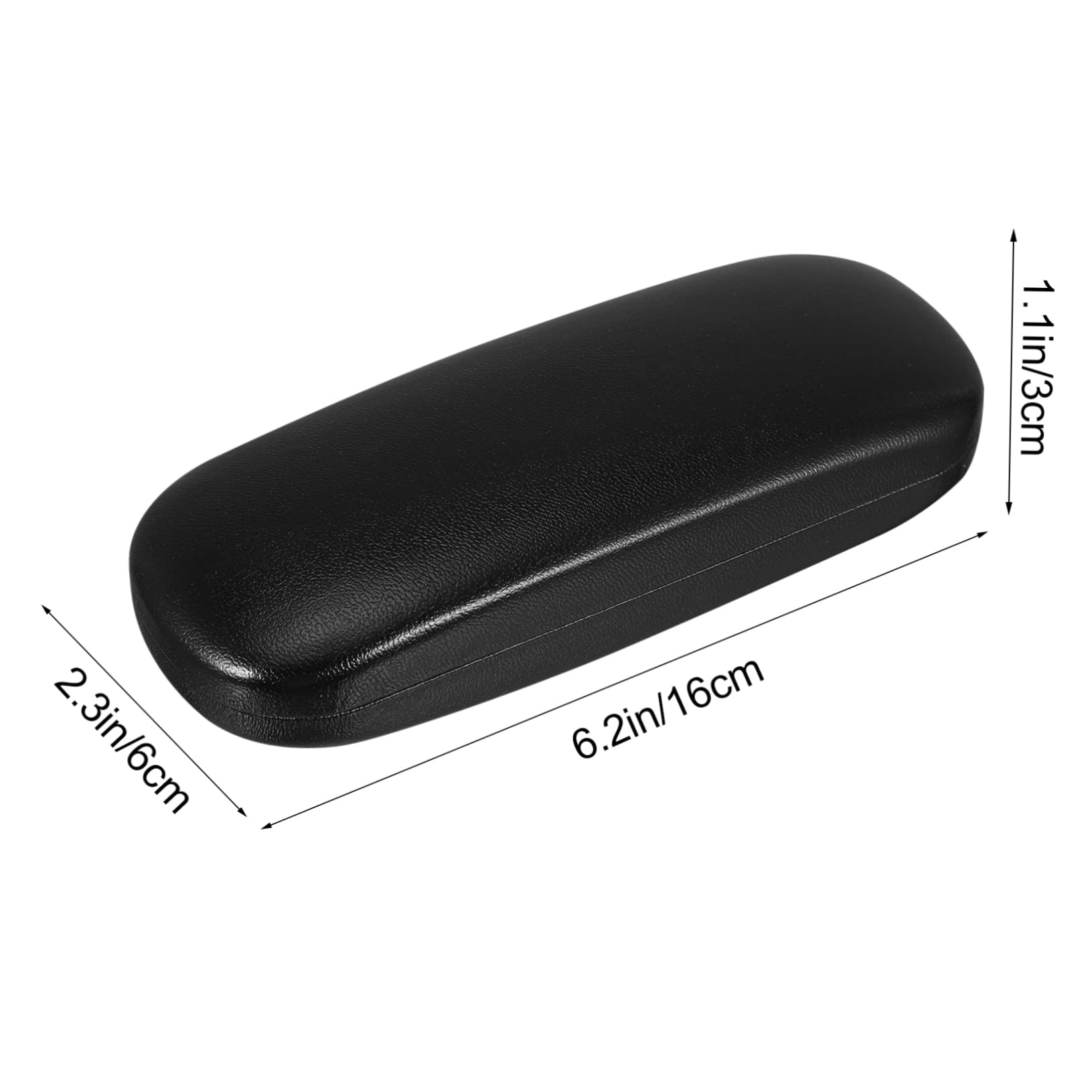 BESPORTBLE 4pcs Random Pvc Glasses Cases Metal Frame Eyeglasses Protector Bag for Men Women