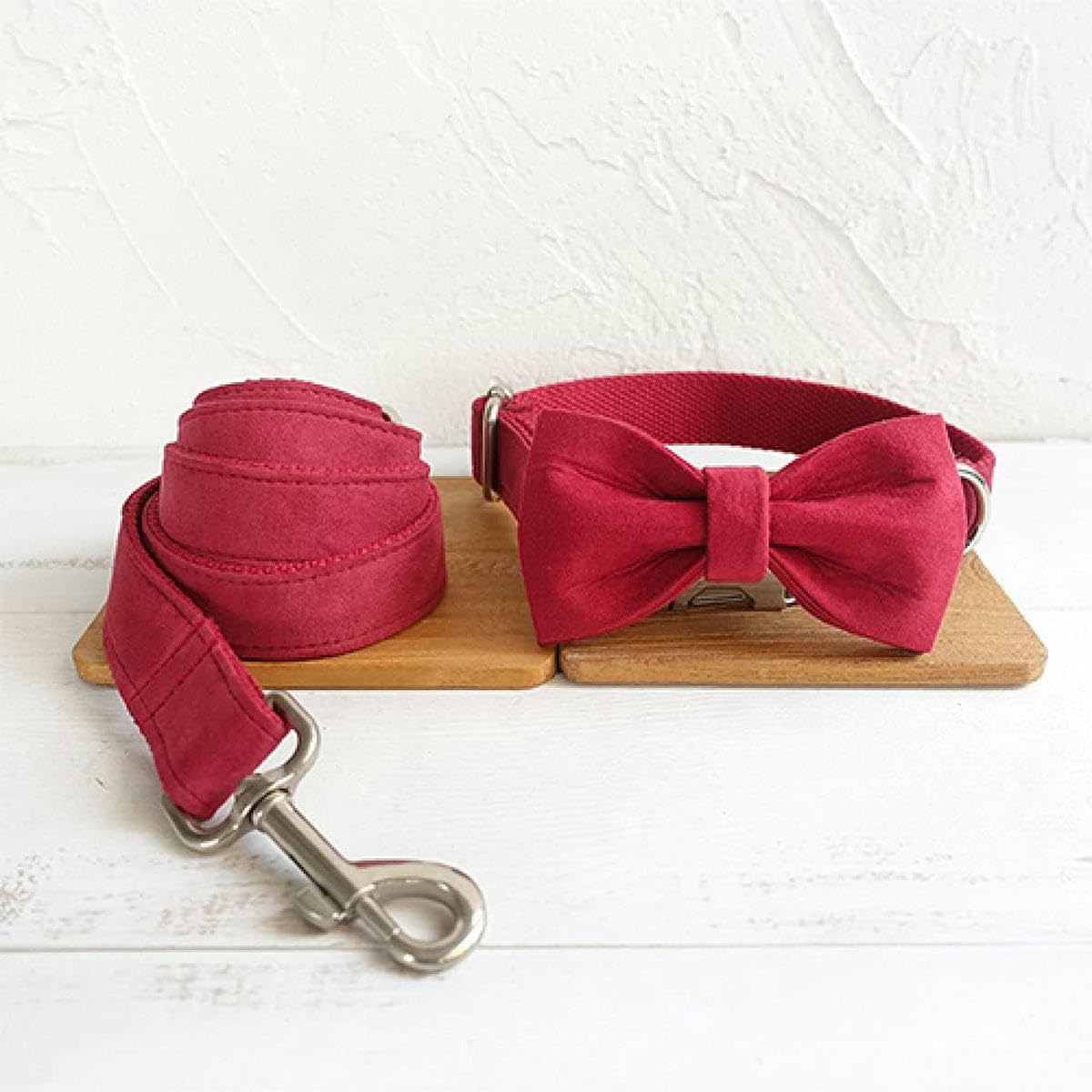 Hundehalsband mit Canvas-Streifen, 5 Größen, Hundehalsband, S-Dog Collar Bow Tie1-xs