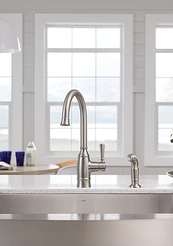 Miniatura 10 de Moen G18121 Prep - Fregadero de cocina de acero de calibre 18 para montar debajo del delantal, cuenco individual, 30 x 21 pulgadas, acero inoxidable