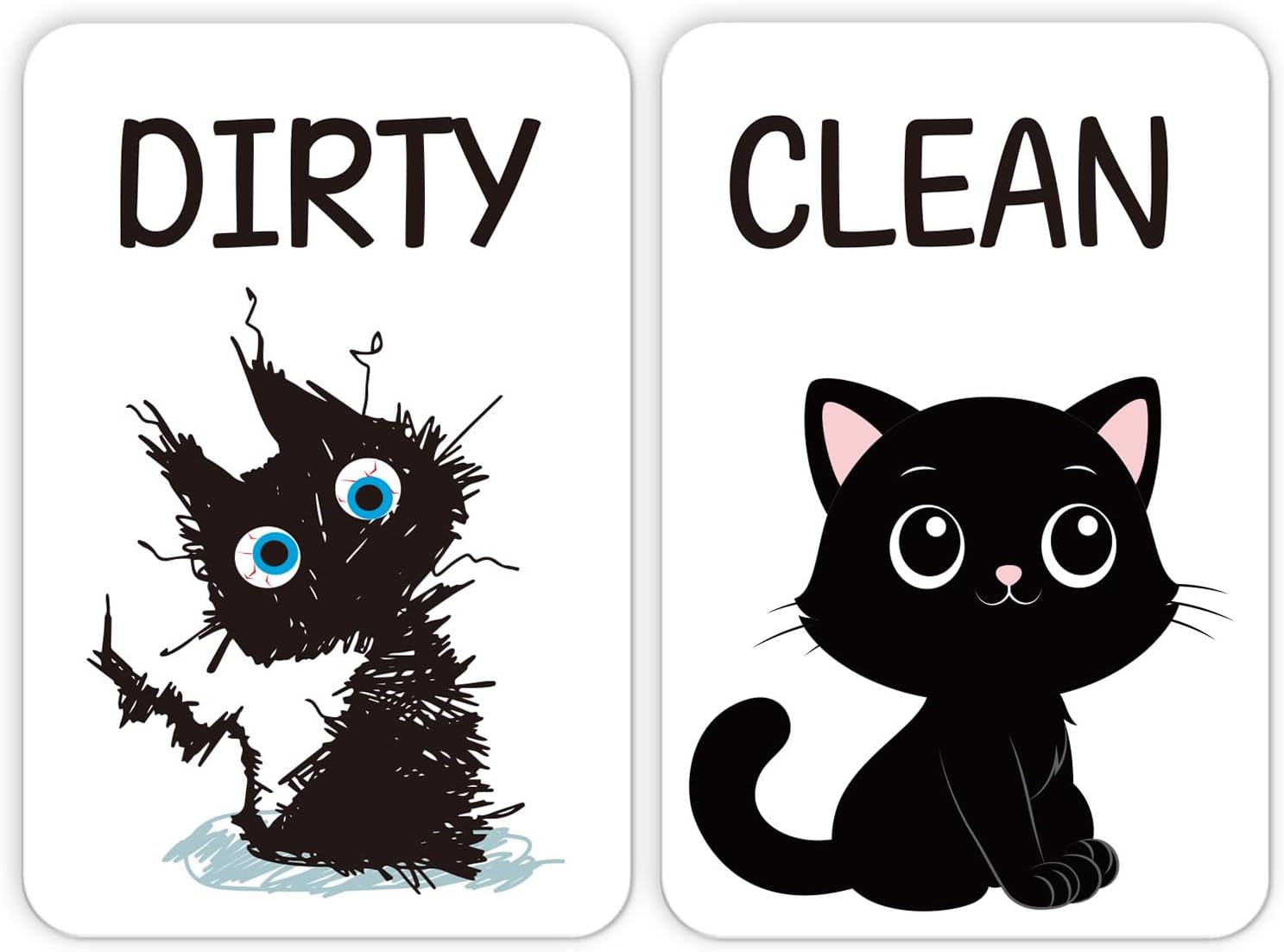 Dishwasher Magnet Clean Dirty Sign – Cosmisun Black Cat Clean Dirty Dishwasher Magnet Funny Cat Double Sided Reversible Dish Washer Magnetic Sign Flip Indicator for Home Kitchen Refrigerator Decor Dishwasher Magnet Clean Dirty Sign – Cosmisun Black Cat Clean Dirty Dishwasher Magnet Funny Cat Double Sided Reversible Dish Washer Magnetic Sign Flip Indicator for Home Kitchen Refrigerator Decor