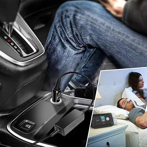 Miniatura 3 de Resmed Airsense 10 suministros, cable de alimentación CPAP para fuente de alimentación ResMed Airsense 10 AirStart 10 CPAP BiPAP Machines y AirCurve