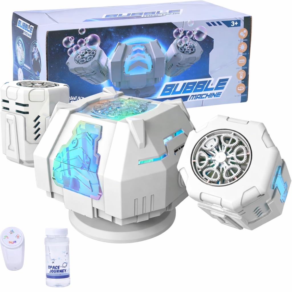 Upgraded Mecha Style Bubble Machine