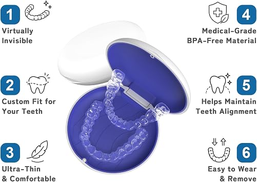 Cutsom Upper & Lower Clear Retainer for Teeth Set