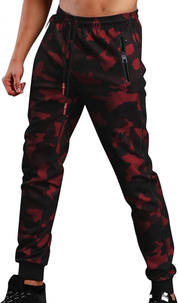 Amazon メンズ ズボン おしゃれ パンツ Yuede 1 ワイドパンツ カジュアル ボトムス スウェットパンツ パンツ ストレッチ 大きいサイズ 秋冬 ゆったり カジュアル 春夏秋冬 スーパーストレッチ 迷彩柄 かっこいい テーパードパンツ ロングパンツ 通販