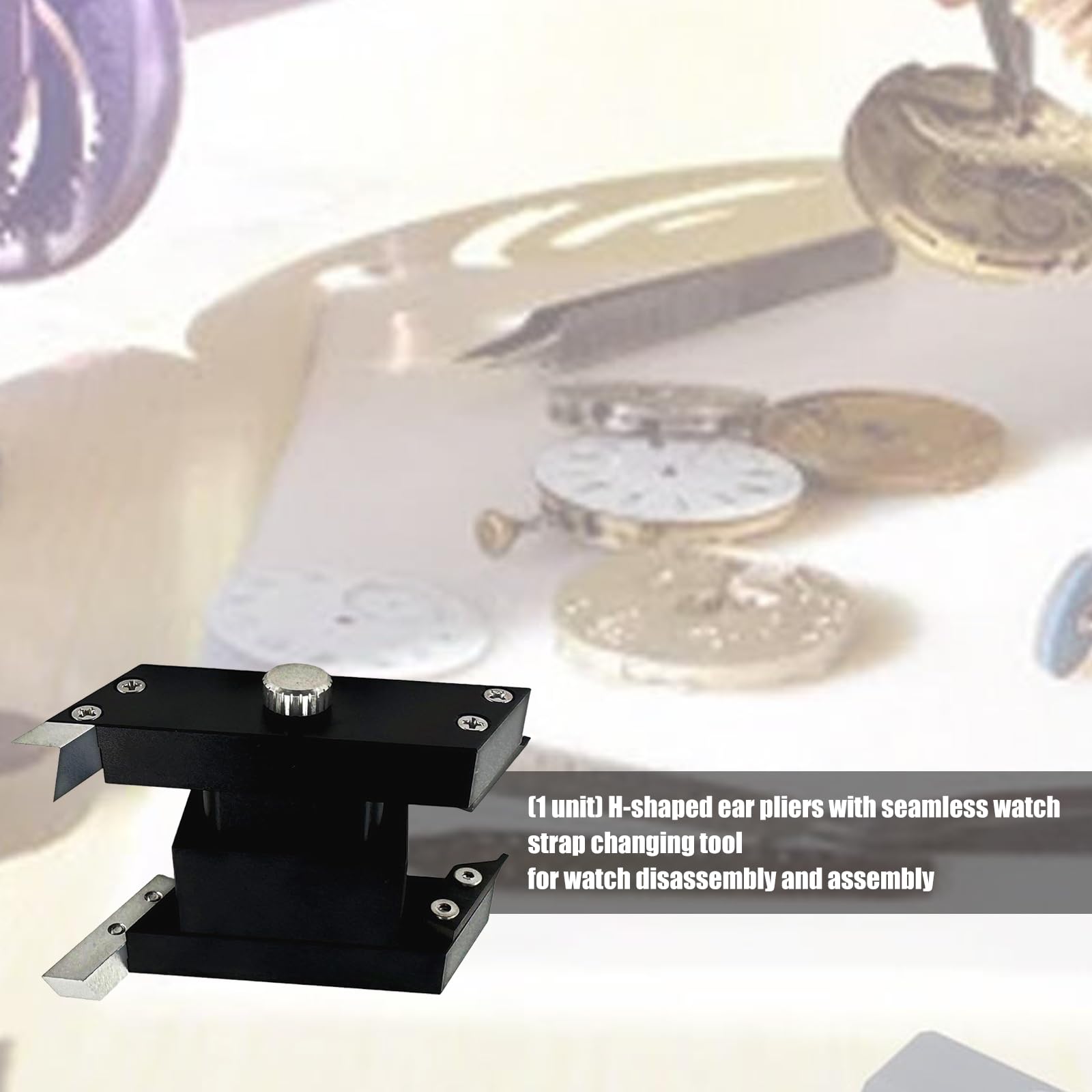 Ergonomische Federbandzange Für Müheloses Entfernen Und Installieren Von Uhrenarmbändern. Metallkonstruktions Bandentferner Professionelle Reparaturzange