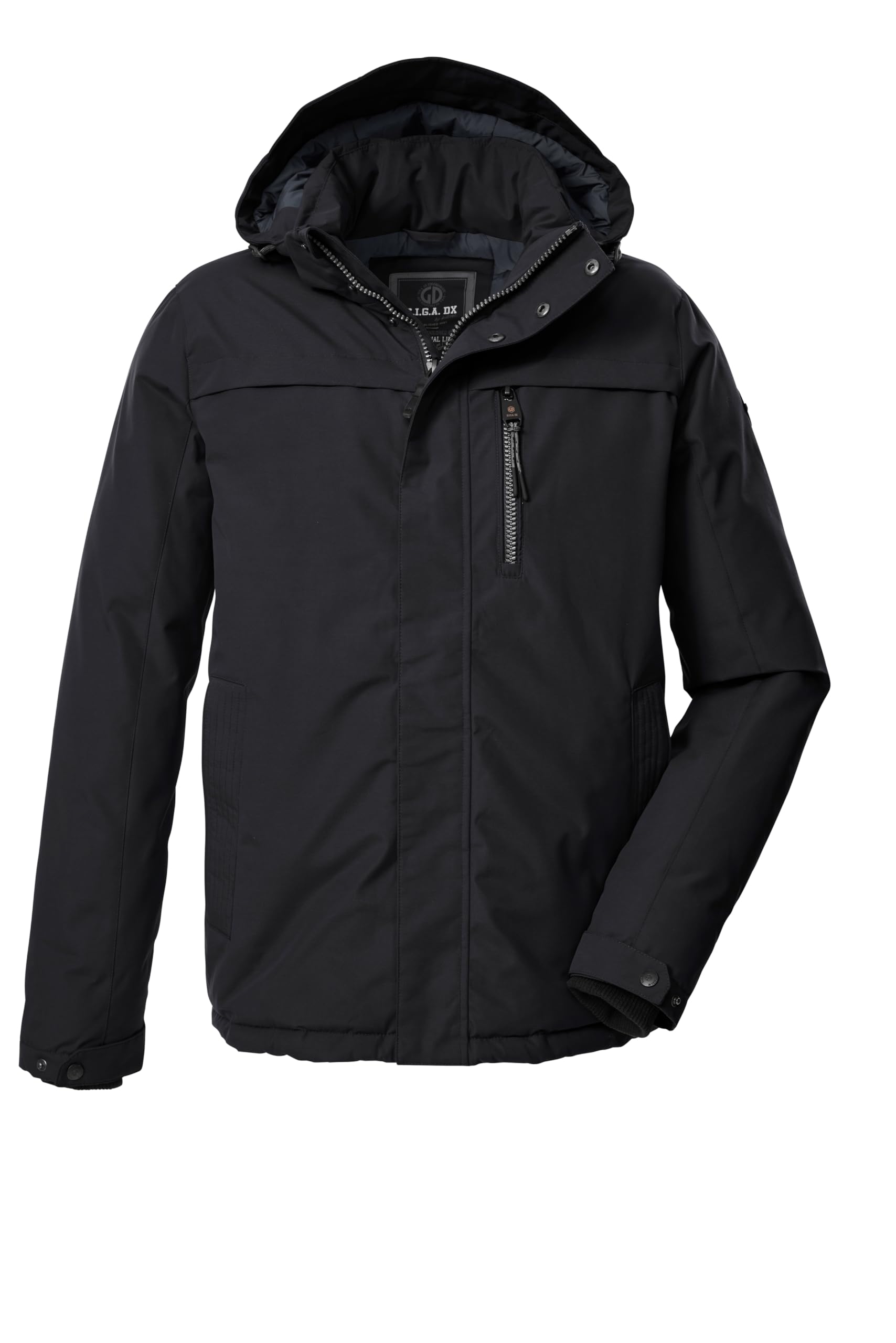G.I.G.A. DX heren Outdoorjas/functionele jas met afritsbare capuchon GW 39 MN JCKT, hellrost, XXL, 43583-000