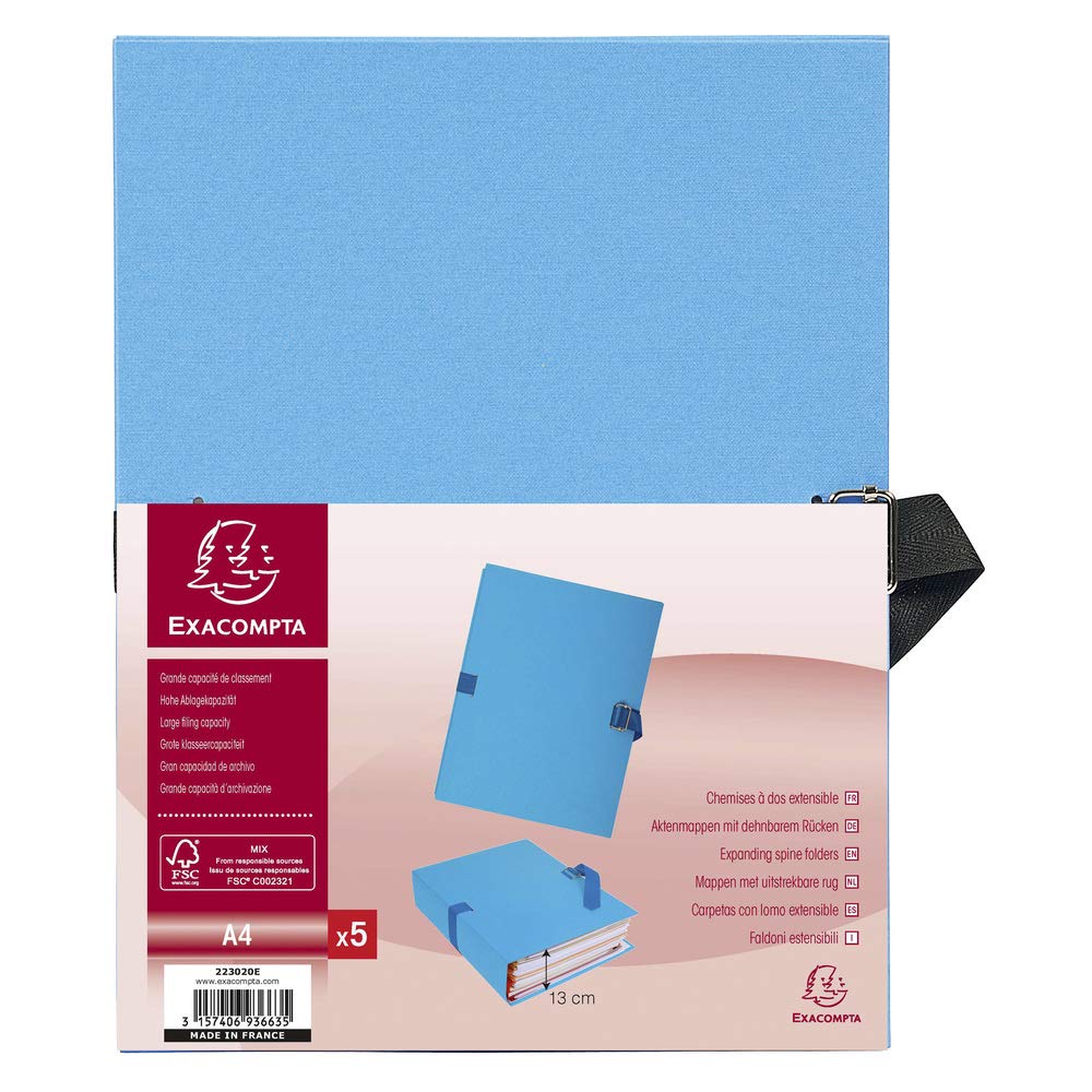 Exacompta Ref – 55934E Exactive Multipart Expanding Case With Handle