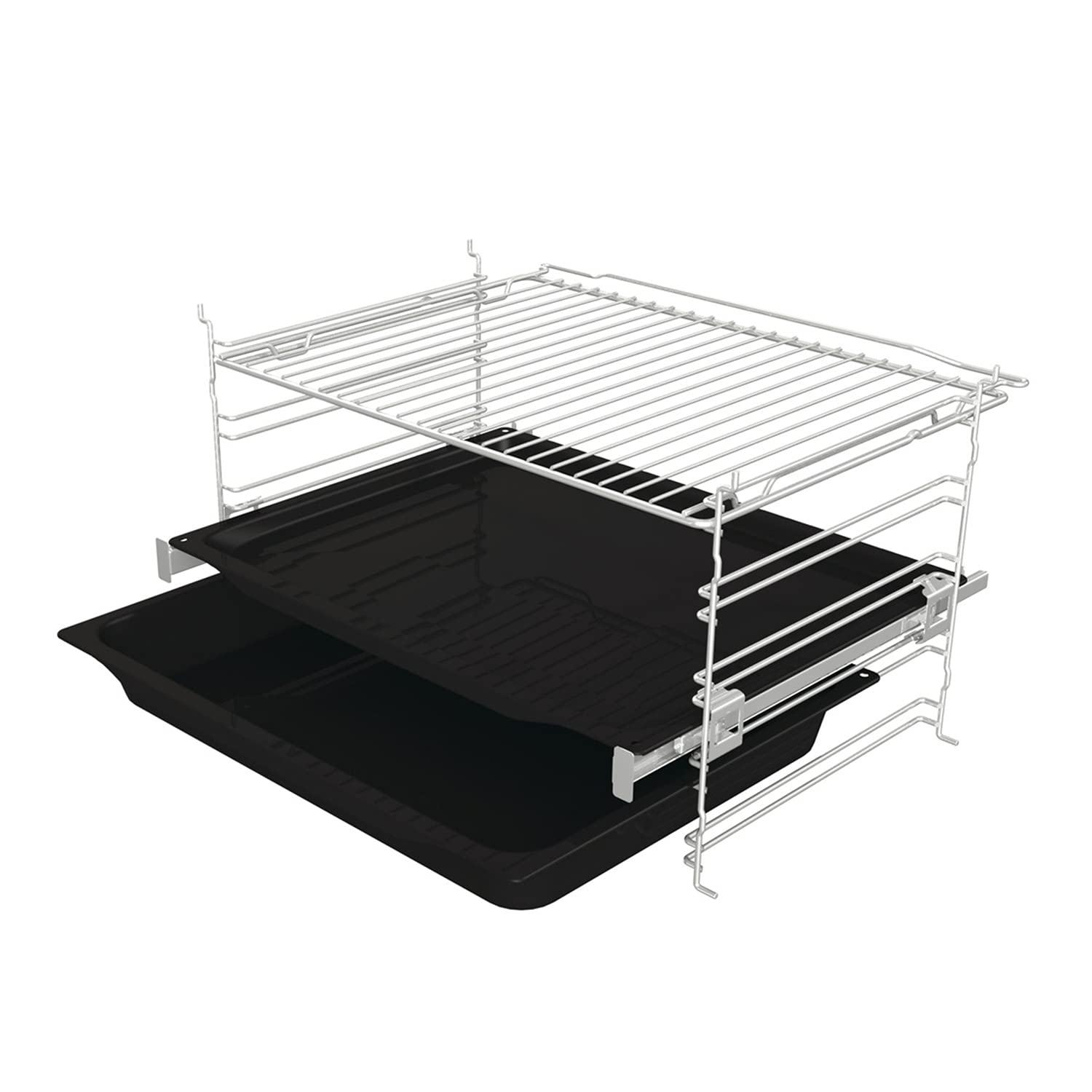 Hisense BSA65226AB, Forno Multifunzione Termoventilato con aggiunta Vapore, Cavità XXL 77L, Pulizia Acqua Clean, 13 funzioni di cottura (tra cui pizza 300 °C e Cottura AirFry)