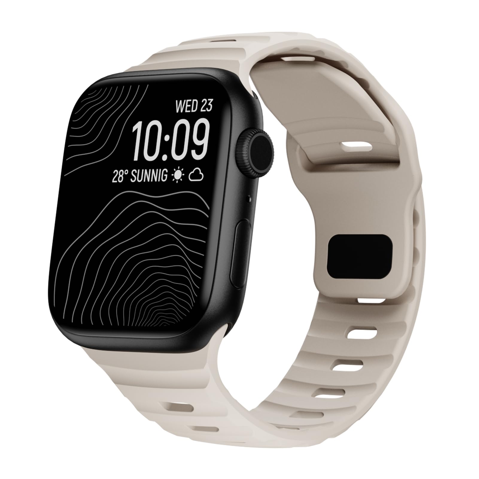 Photo 1 of Generic Silicone Sport Band for Apple Watch Ultra (49mm-38mm)