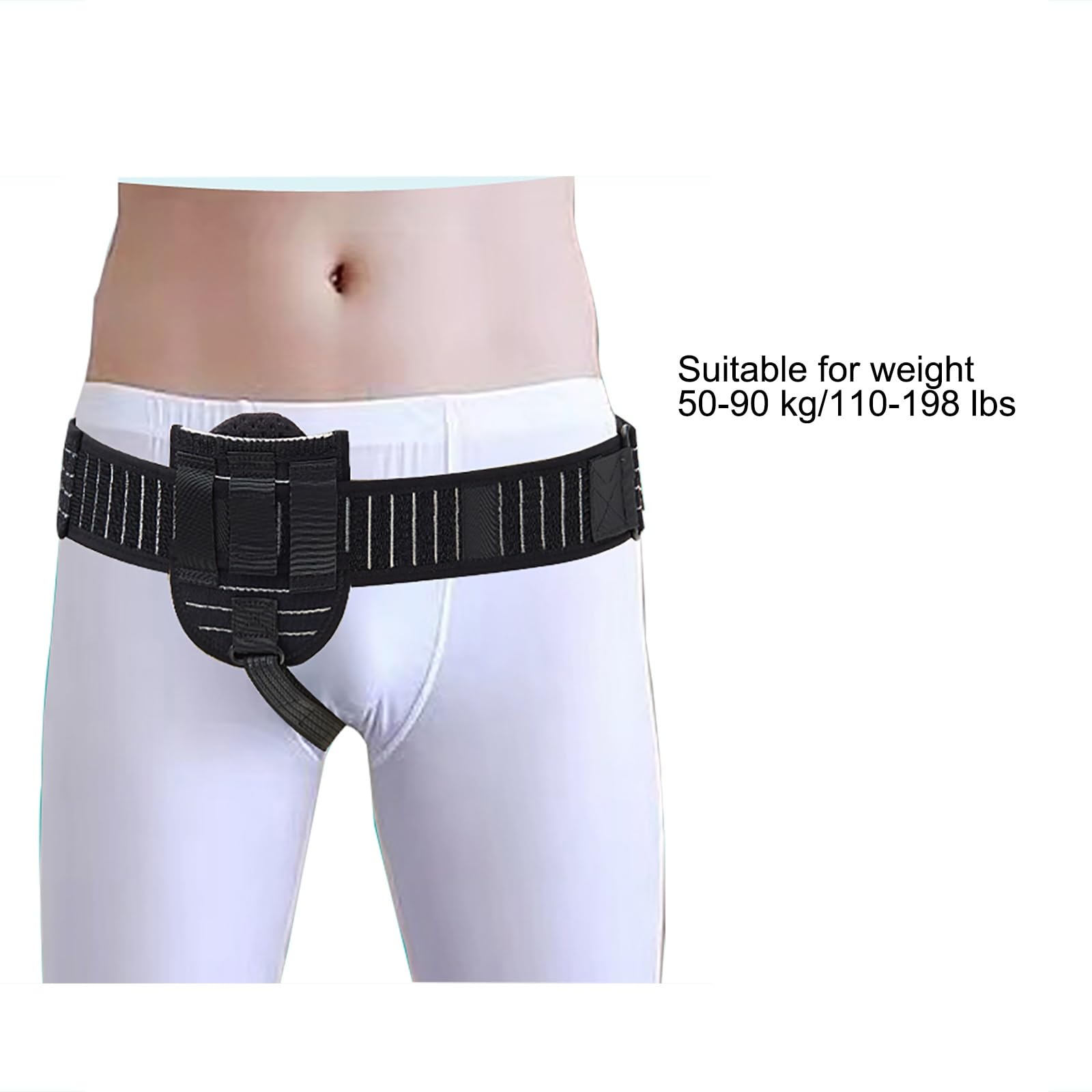 Hernia Belts for Men, 1 Pieces Fits Left or Right Side Inguinal Hernia Belt for Men, Suitable for Relieving Distention and Pain, Protecting Abdomen