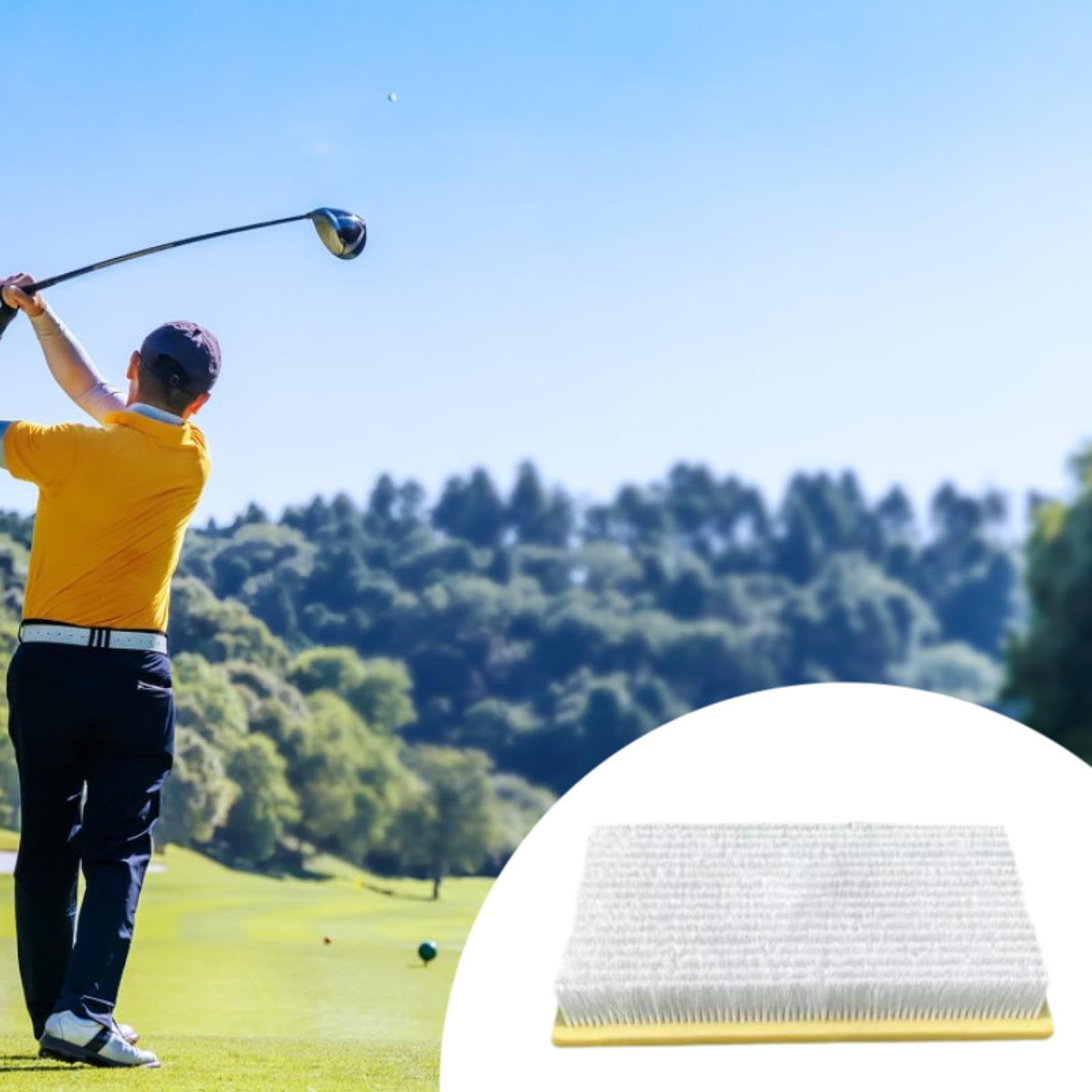 Oshhni Estera de búnker para Chipping de Arena en Interiores al Aire Libre Realista de Golf Real práctica de búnker golpeando Estera
