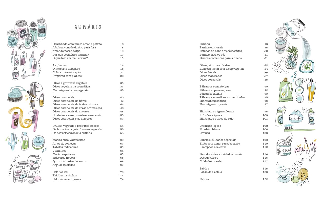 Beleza organica. Manual ilustrado de cosmetica natural (Em Portugues do Brasil)