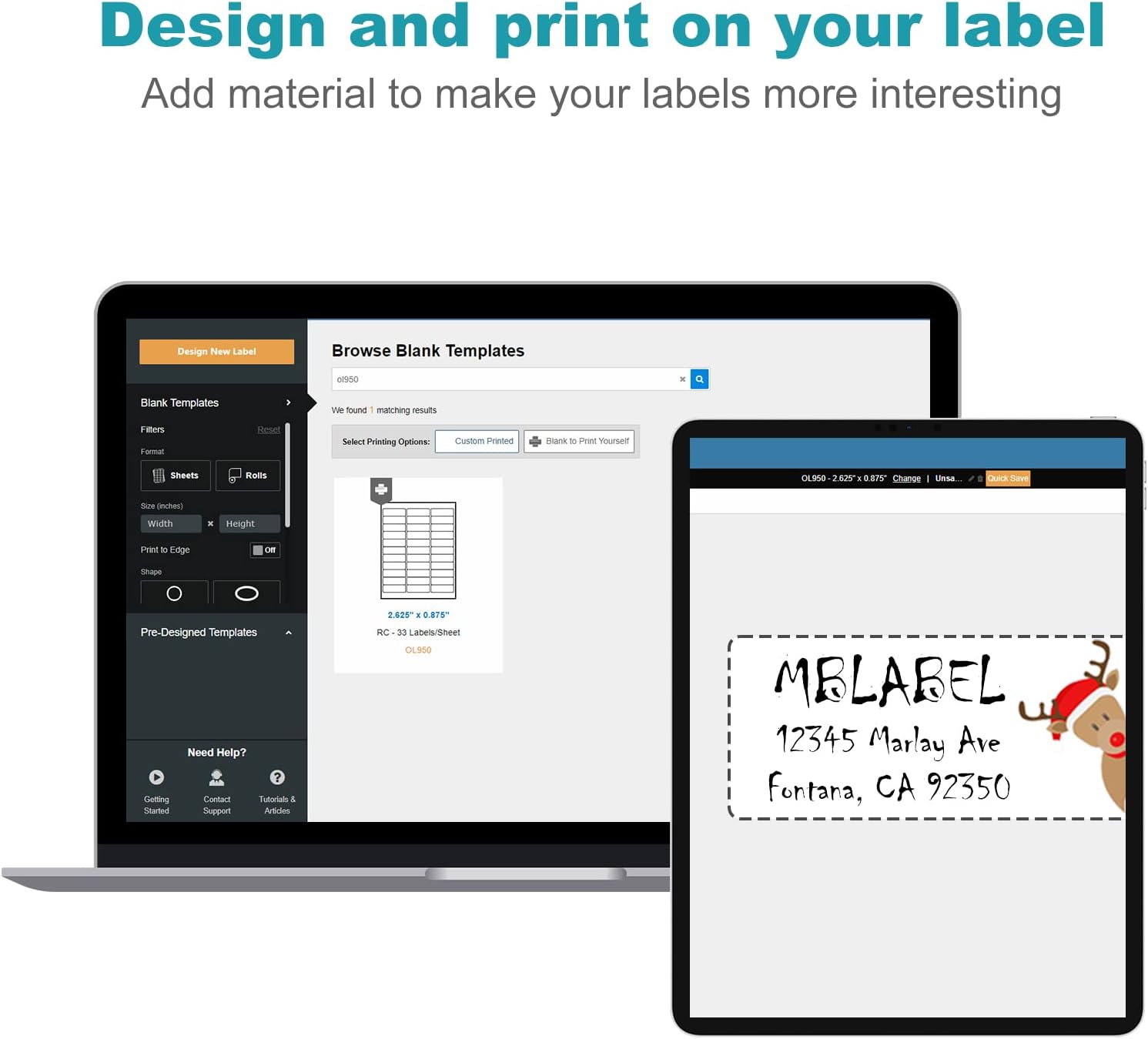 1" x 2-5/8" Address Labels, 30 up Labels, Shipping Mailing Labels, Stickers Labels for Laser and Inkjet Printers, White (500 Sheet, 15000 Labels) : Office Products