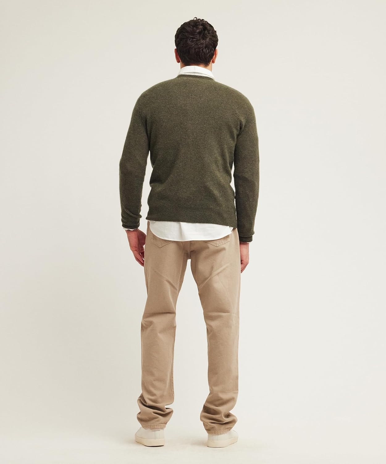 NAADAM Mens Cashmere Core Crew - Image 3
