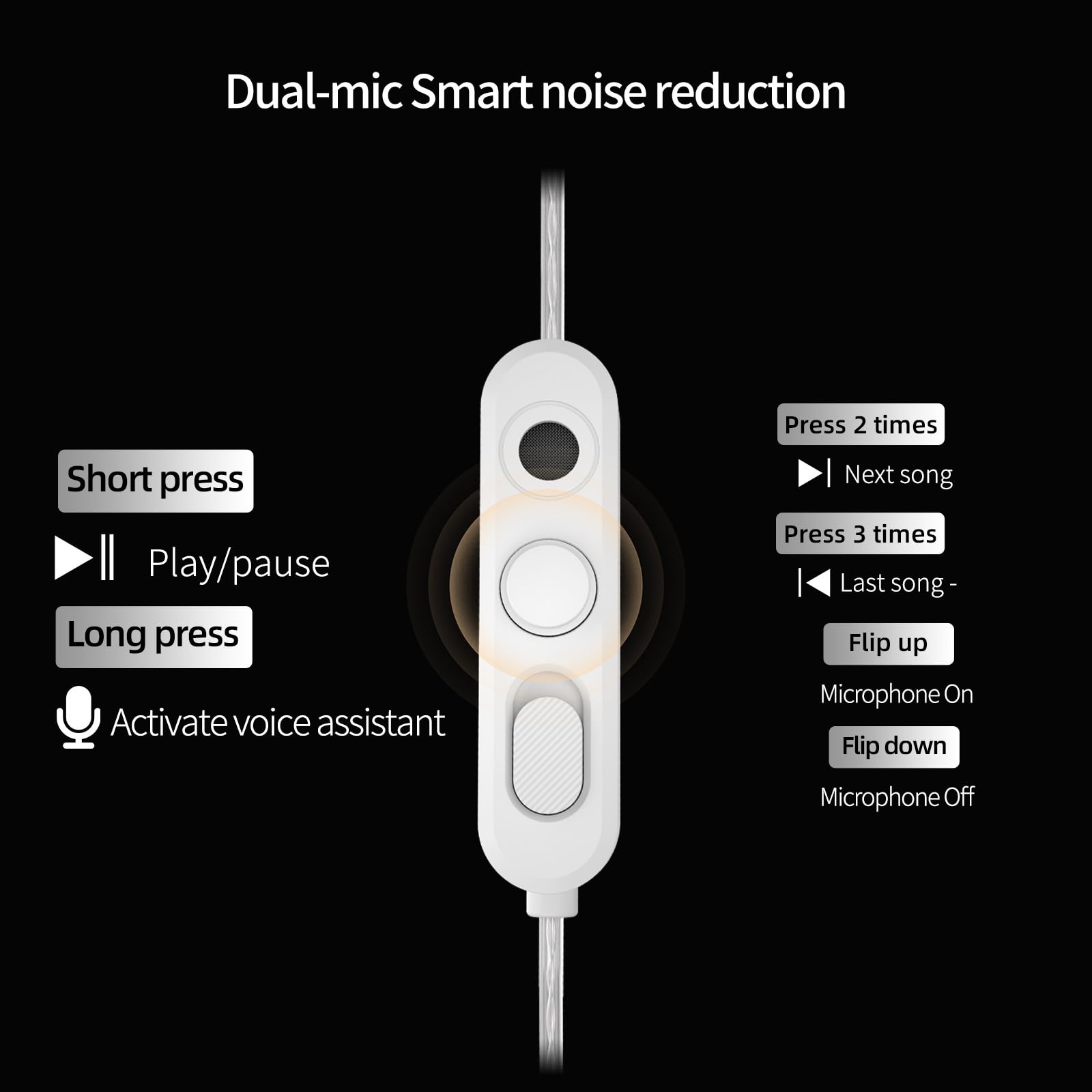 KZ Vibe X - Auriculares intraurales con monitor de oído, 2DD IEM Vibrations Sync con audio de graves profundos para audiófilos, músicos, aislamiento de ruido, auriculares con cable de ajuste cómodo