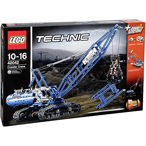 Lego Technic - 42042 - Jeu De Construction - La Grue sur Chenilles