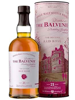 値下げ)THE BALVENIE THE SECOND RED ROSE 21年 The Balvenie 21 Y.O. Red Rose Stories 2nd Release