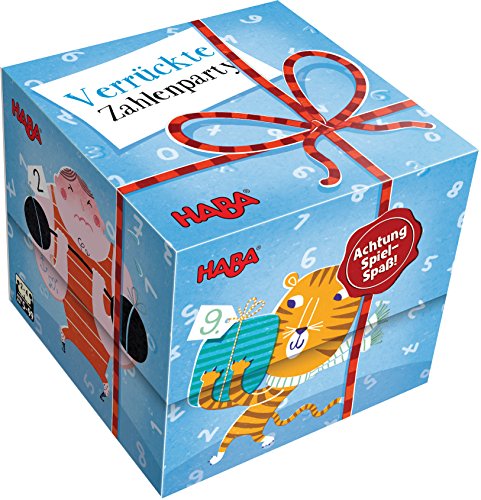 Preisvergleich Produktbild HABA 300608 - Geschenkwürfel - Verrückte Zahlenparty