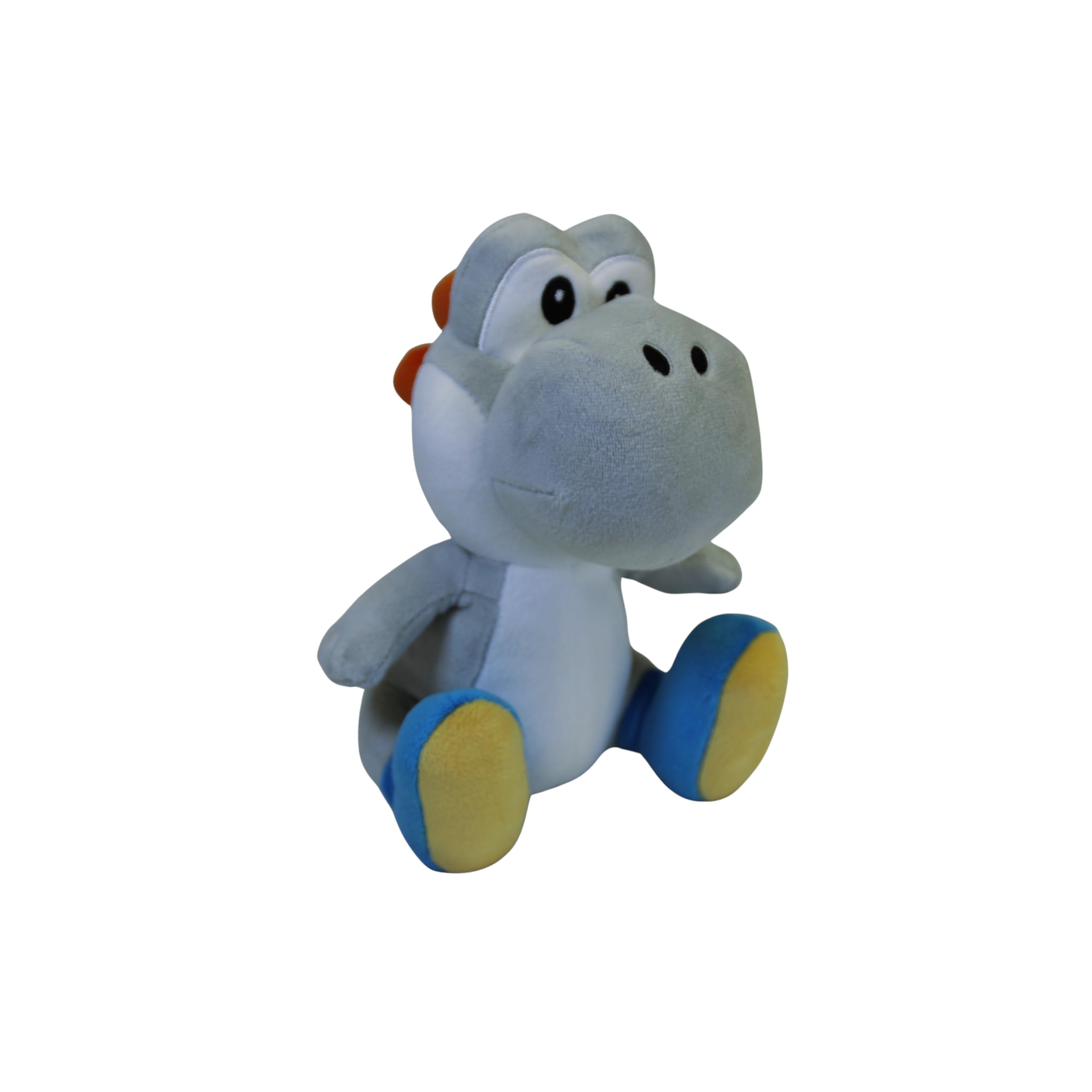 Nintendo - Merc Yoshi plüsch 17 cm Blanc Super Mario Brothers Peluches, Multicolore (415844)