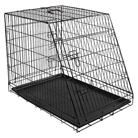 Jaula para Transporte Plegable con 2 Puertas Cover
