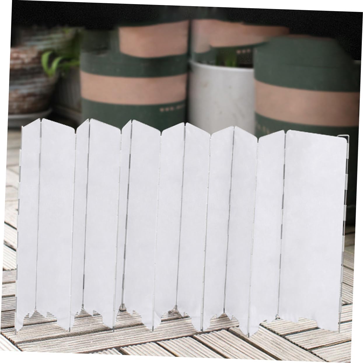 Foldable Camping Wind Shield, Lightweight Aluminum Alloy Stove Protector image 2
