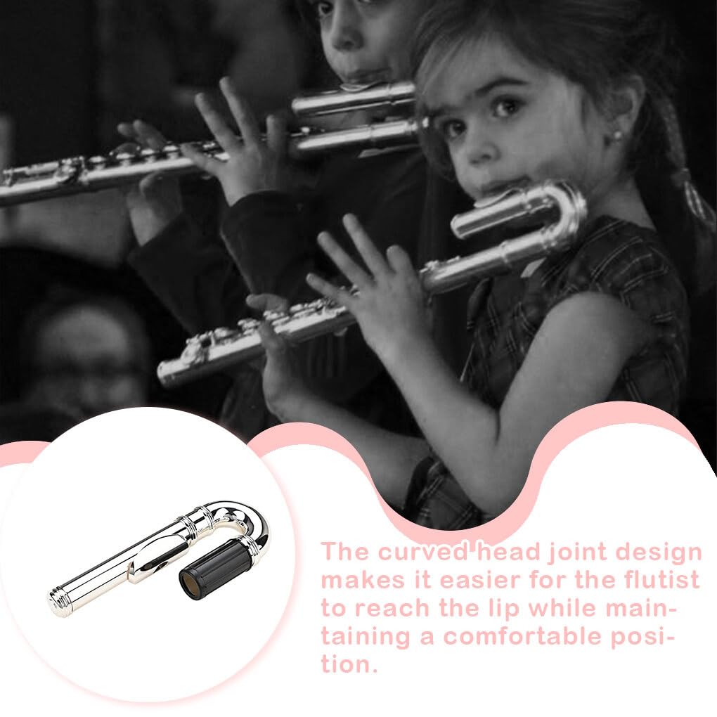 Flauto per bambini Giunto a testa a fiato Bocchino staccabile Flauti Giunto di testa Strumento a fiato Riparazione di apparecchiature musicali