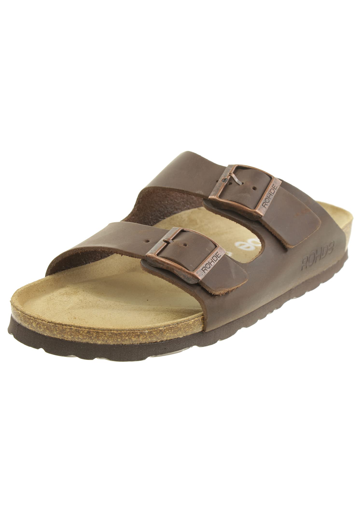 Rohde Grado 5925 Men's Mules Clogs, Brown, 12 UK