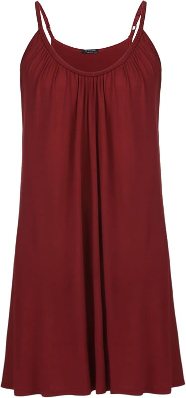 IN'VOLAND Camisones para mujer talla grande vestido de dormir sin mangas Chemise | Vestidos de noche sin mangas, camisón de gran tamaño, ropa de dormir sin mangas, vestido de noche para dormir, boda, fiesta de pijamas, día de San Valentín