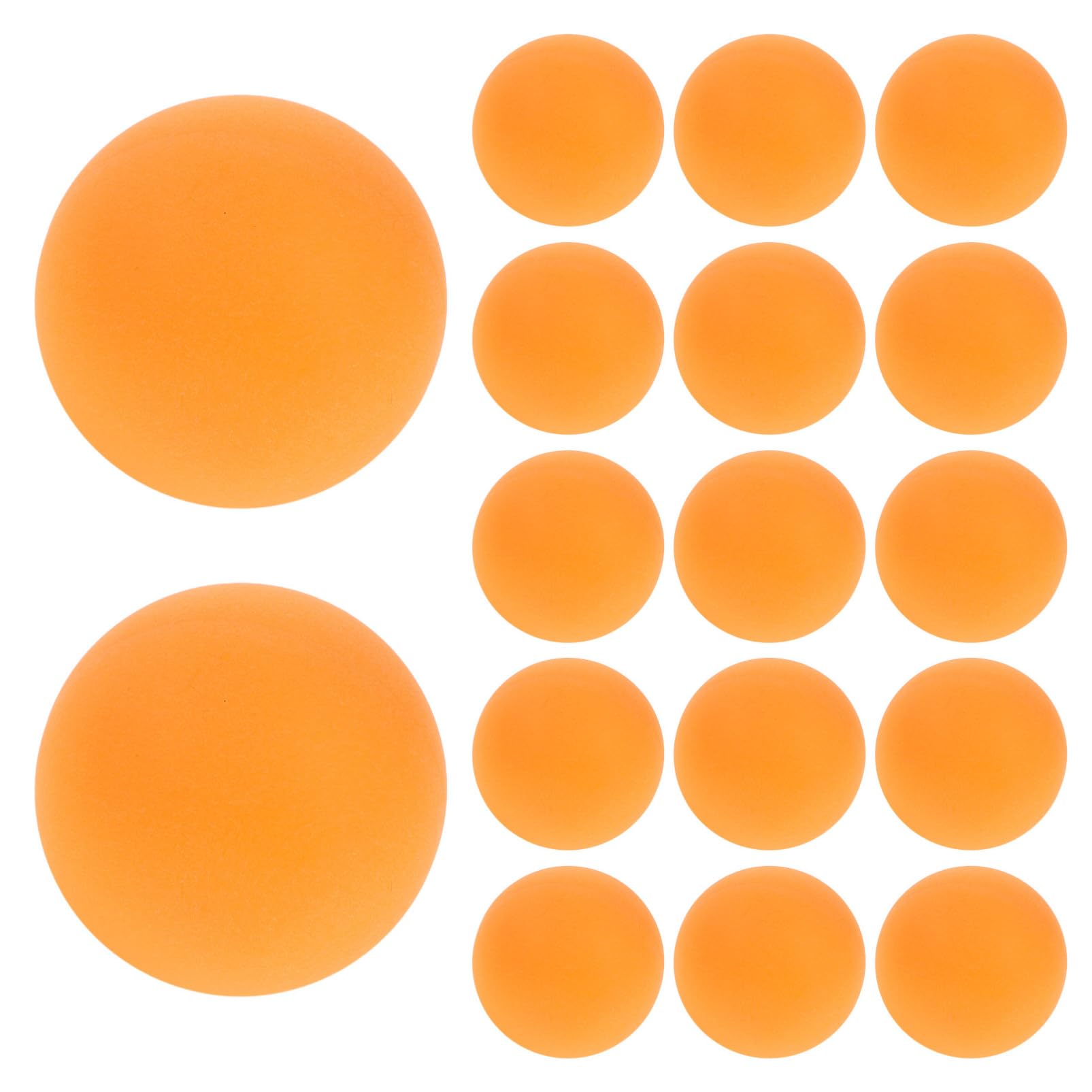 OSOLADY Student-Friendly Table Tennis Training Balls 100pcs Round Competition Balls Sturdy Construction Versatile Use