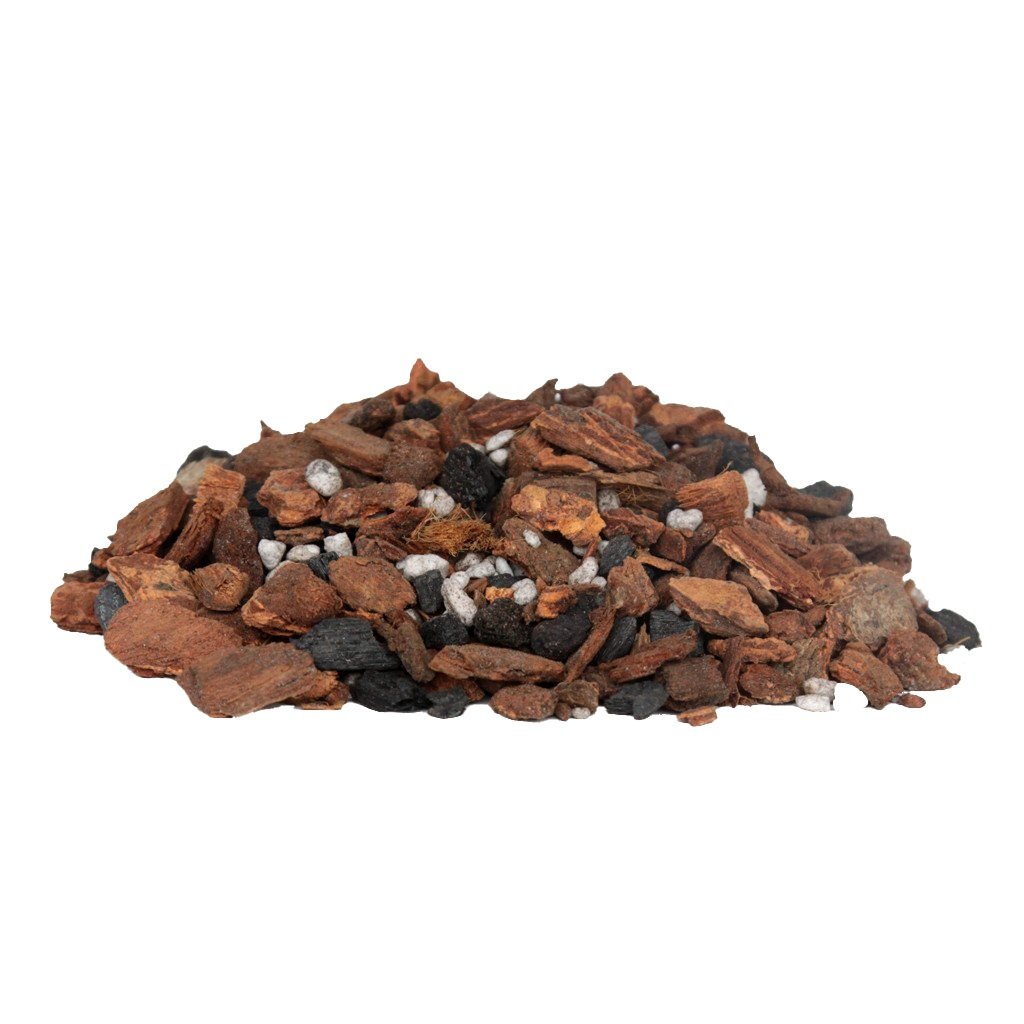 Orchid Nerd Potting Soil with Perlite, peat Moss, Coconut, Charcoal and Orchid bark for Cattleya Dendrobium Oncidium All Natural Orchid bark Potting Mix for Potting Soil Indoor Plants