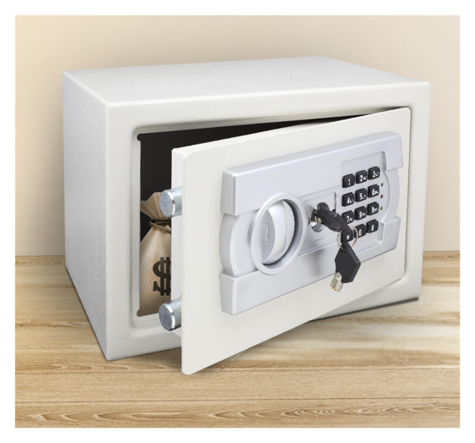Gabinete casero pequeño seguro ignífugo de seguridad digital cajas fuertes | Cajas Fuertes con Sistema de Alarma for Almacenar