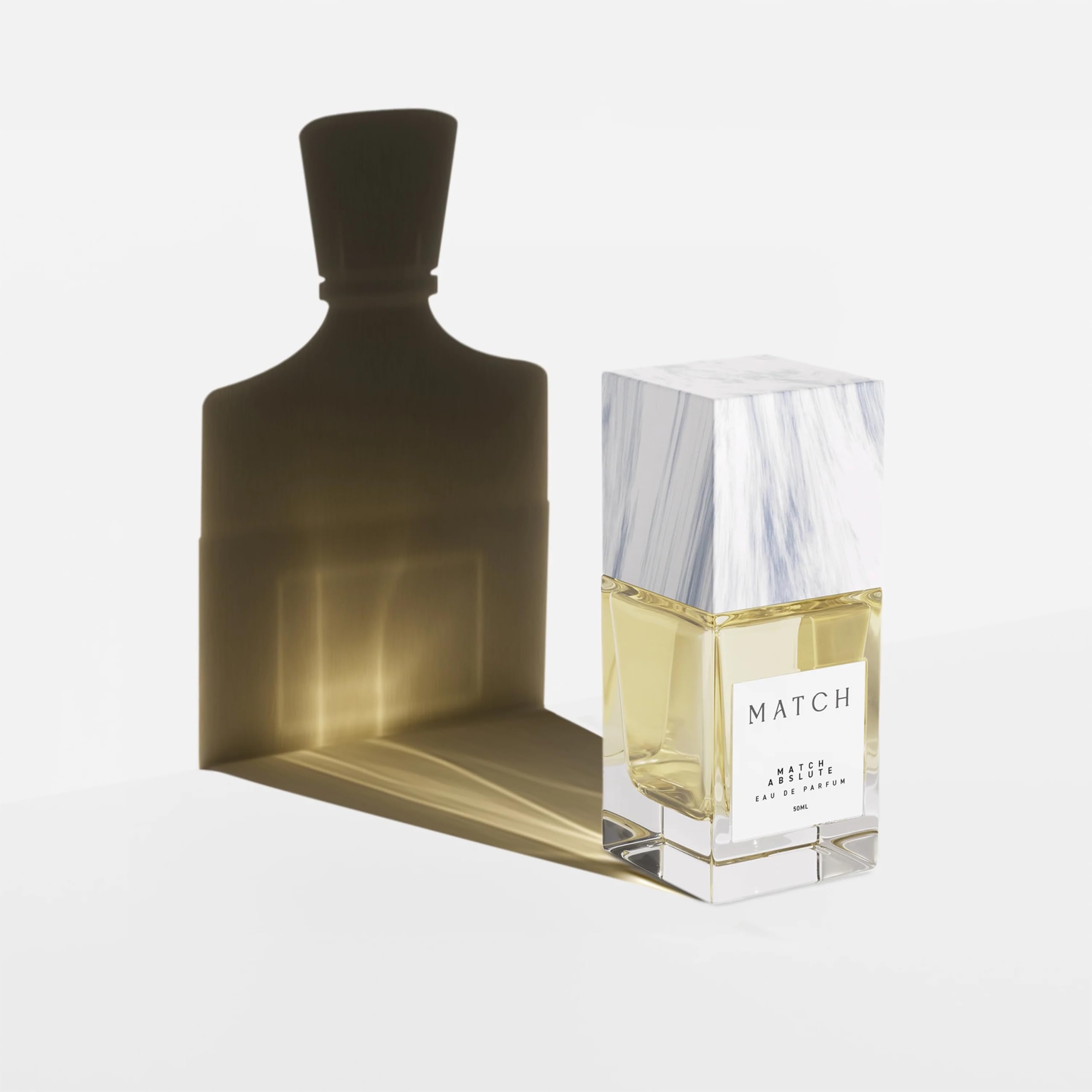 Match Absolute Eau de Parfum for Men – Amber Woody Cologne Spray – Long Lasting Men Perfume – Luxury Designer Inspired Fragrance