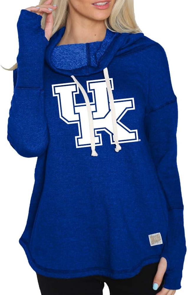 Elite Fan Shop NCAA Women's Funnel Neck Sweatshirt