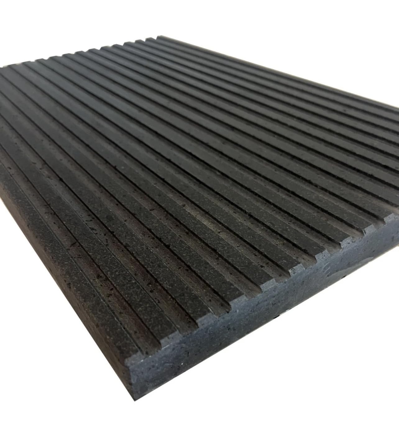 Piastra in pietra lavica barbecue, griglia rigata, tutte le misure spessore 3 cm (45x35)