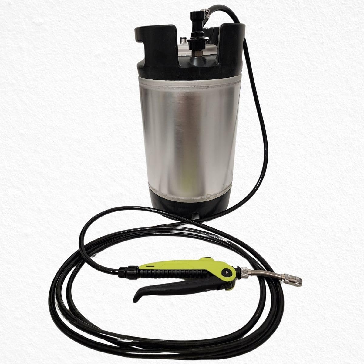 3 Gallon Stainless Steel Sprayer - Industrial-Grade Solution, Tint, PPF Installation Pressurized Tank Cylinder