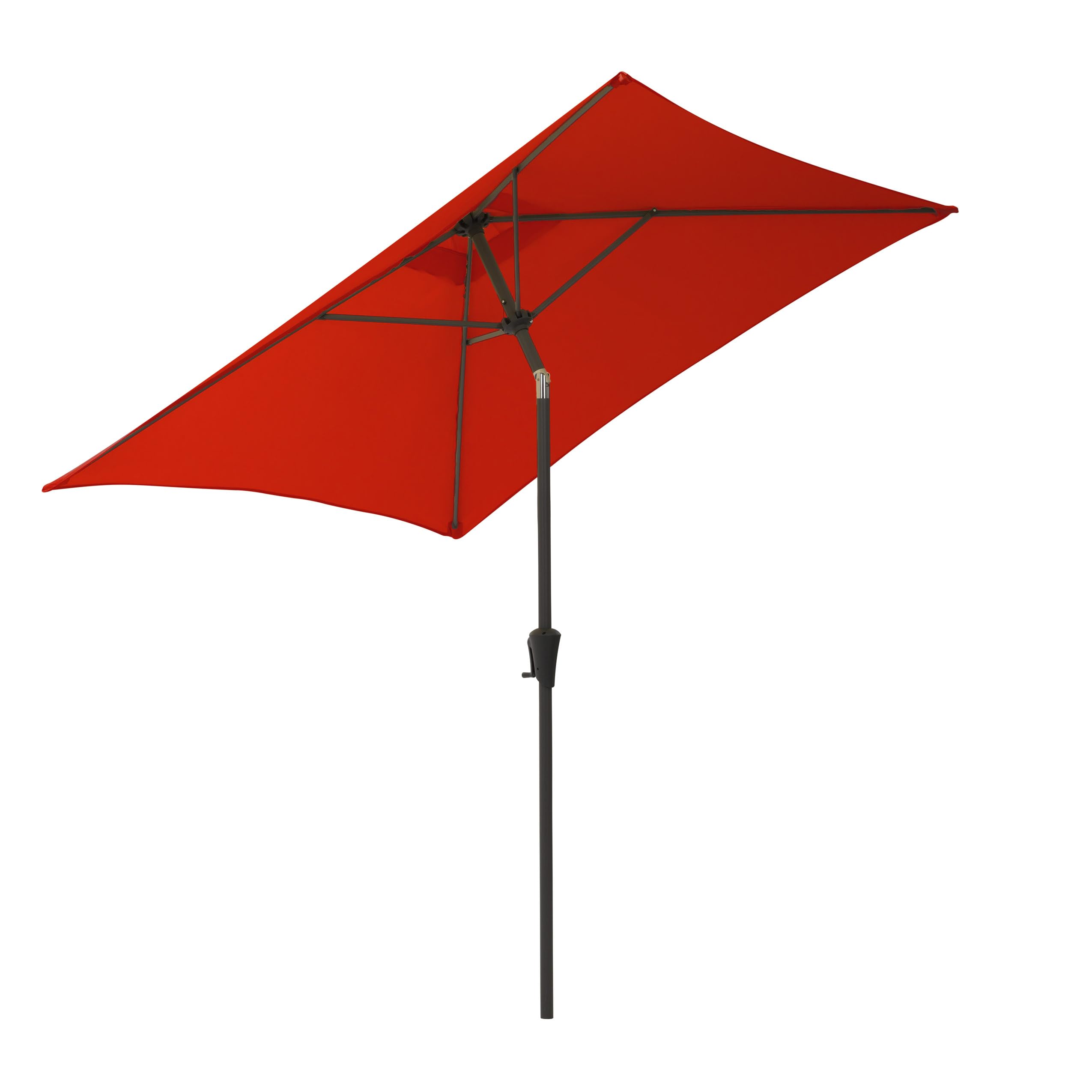 CorLiving PPU-380-U Patio Umbrella, Crimson Red