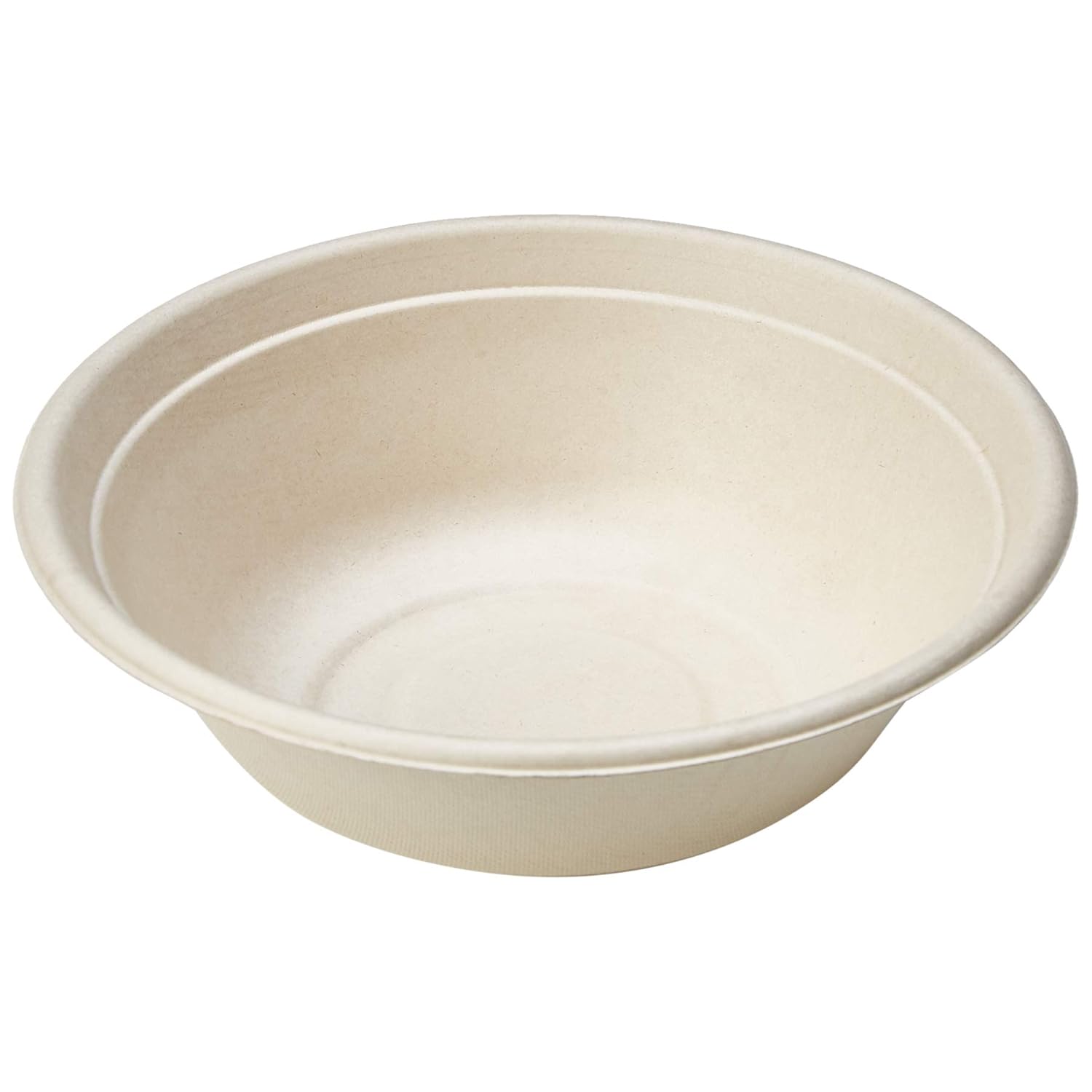  Basics Compostable 32 oz. Bowl, Kraft, Pack of 50 : Health & Household
