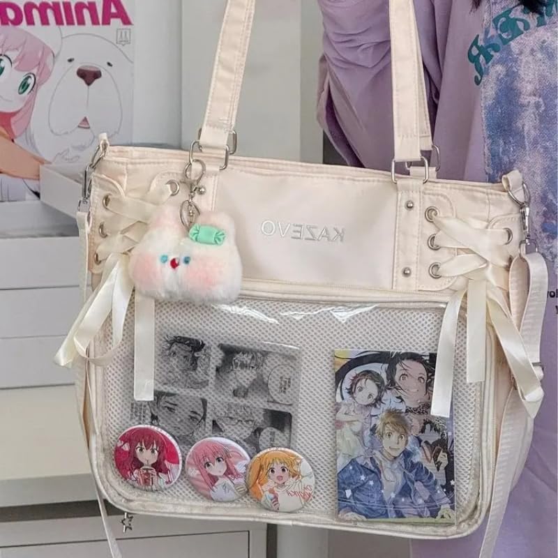 Bolso Damen BXCNCKD beige gran capacidad miniatura 2