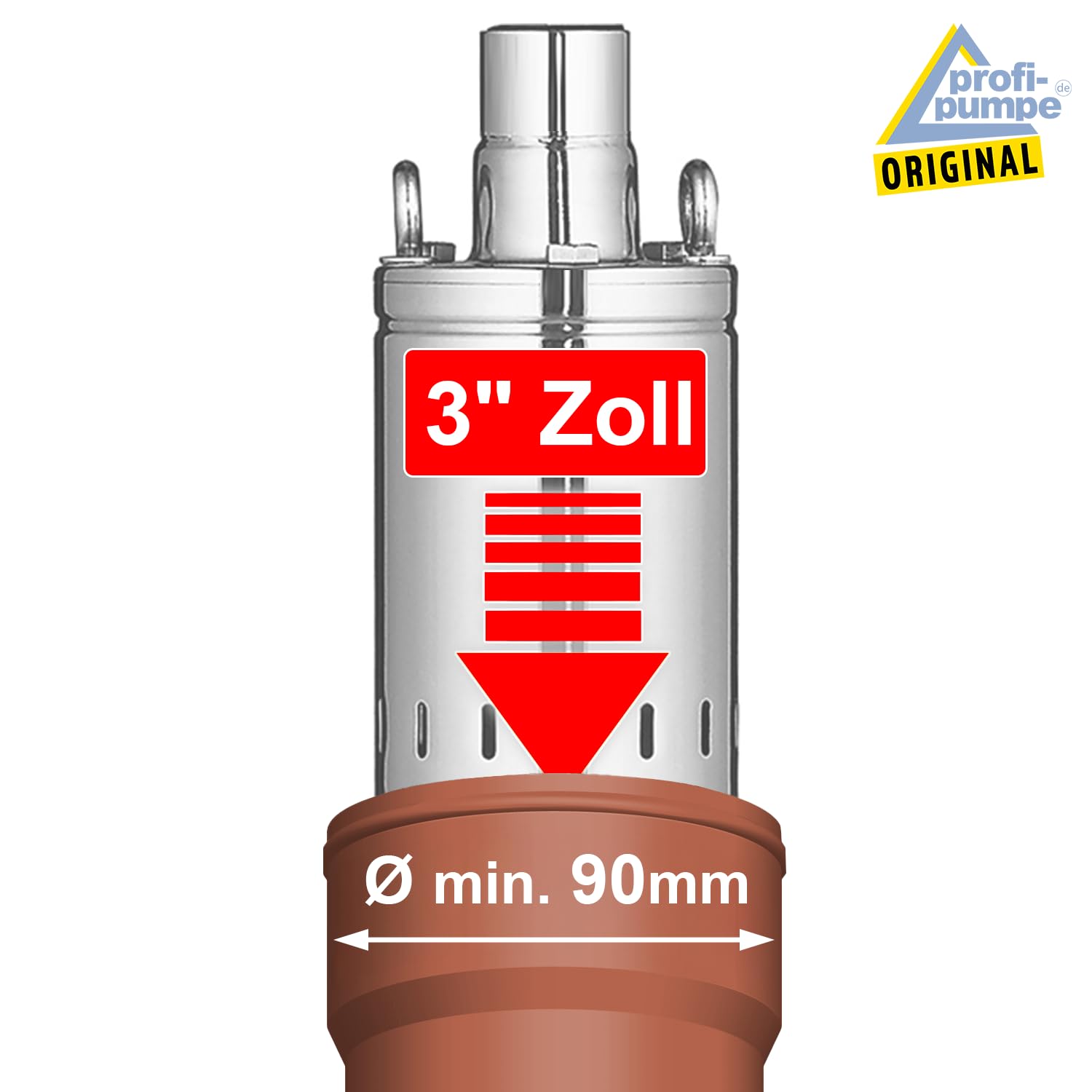 Pompa do studni głębinowych 3 cale, 230 V, 400 V, pompa wodna, pompa ogrodowa, pompa rurowa, domowa pompa do odwiertów wiertniczych