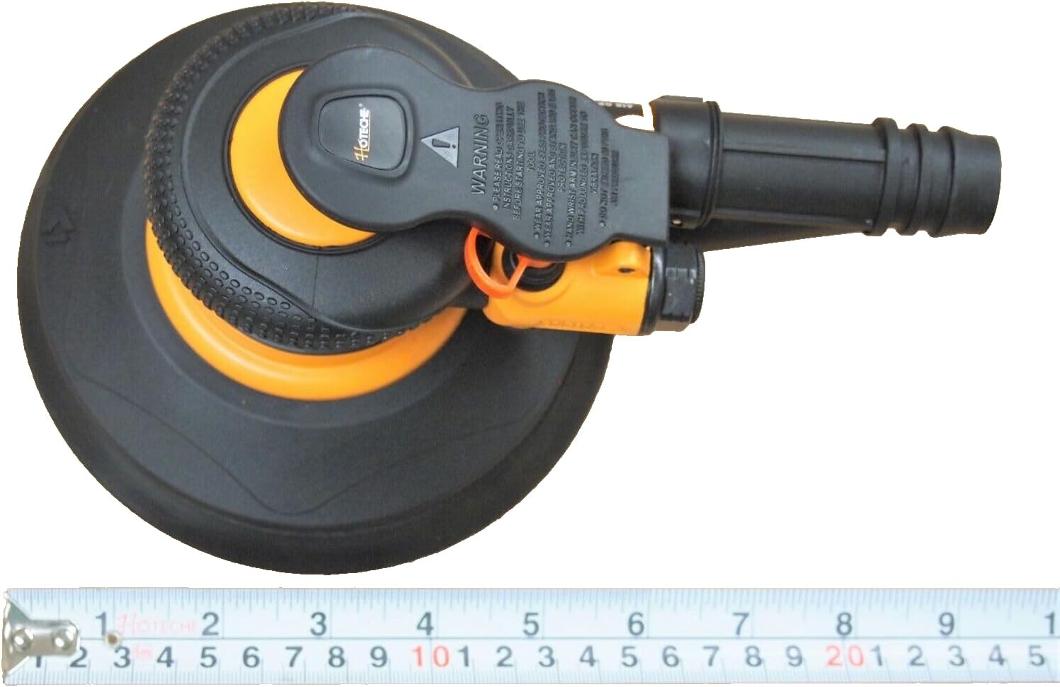 Hoteche 6"Air Random Orbital Palm Sander Self-Generated Vacuum