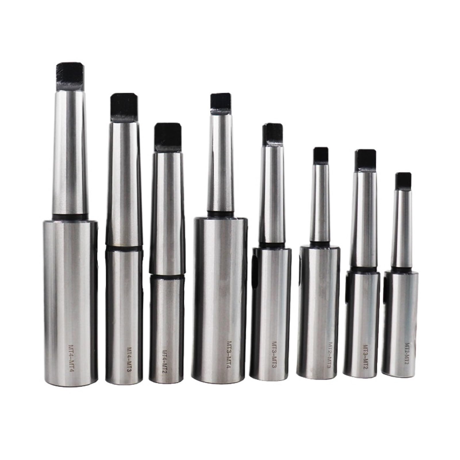 Morse'a tuleja redukcyjna, 1 sztuka, stożek Morse'a, gniazdo przedłużające, adapter tulejkowy MT1, MT2, MT3, MT4, adapter stożkowy Morse'a, rozszerzona redukcja, tuleja wiertnicza (MT4-MT3)