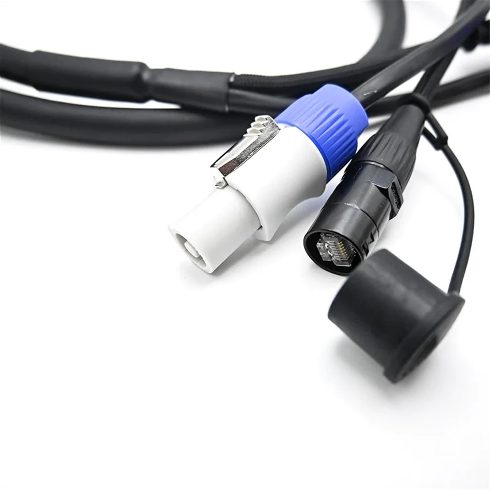 Profesjonalny kabel kombi (1 m, 2 m, 3 m, 5 m) do oświetlenia, Ethernet, zasilania sieciowego i oświetlenia mobilnego (5 m)